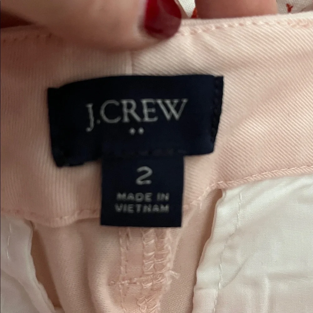 J. Crew blush pink pants